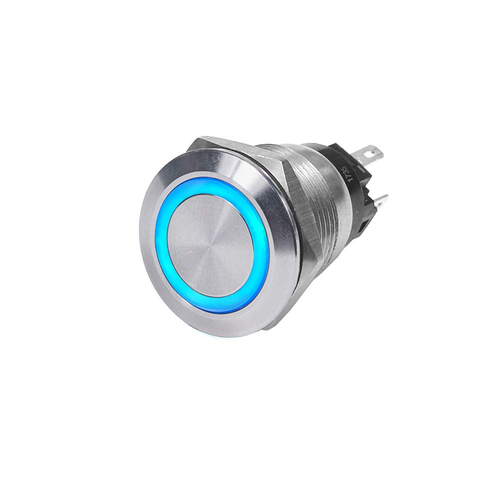 Blue Sea Systems 4160 Schalttaster, 10 A, Aus-On, blau