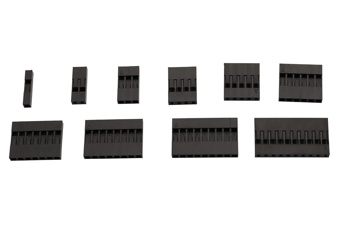 710 Stück 2.54mm Dupont Jumper Drahtseilbuchse mit 40 Pin Pitch Einreihige Stiftleisten, stiftleiste