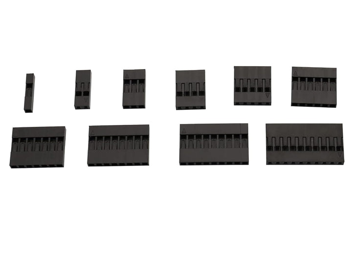 710 Stück 2.54mm Dupont Jumper Drahtseilbuchse mit 40 Pin Pitch Einreihige Stiftleisten, stiftleiste