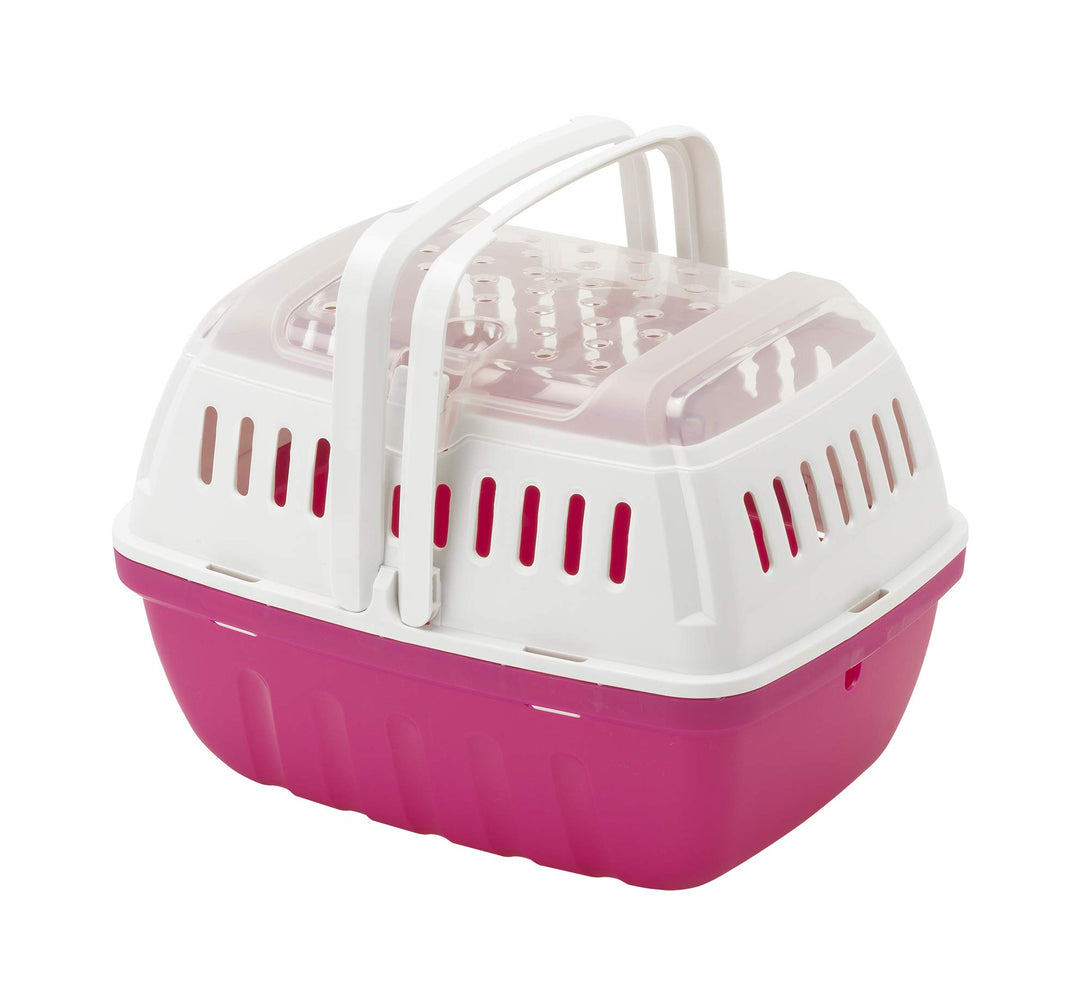 Moderna Hipster Hamster Tragetasche Small Pink