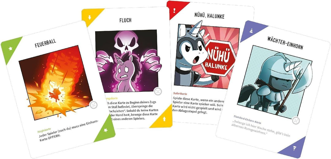 Unstable Games, Unstable Unicorns – Legendäre Einhörner, Erweiterung, Partyspiel, Kartenspiel, 2-8 S