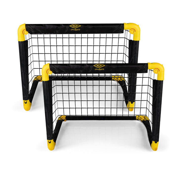 Umbro Fussballtor - Fussballtor 50 x 44 x 44 cm - Faltbares fussball Tor - Fussballtore für Garten K
