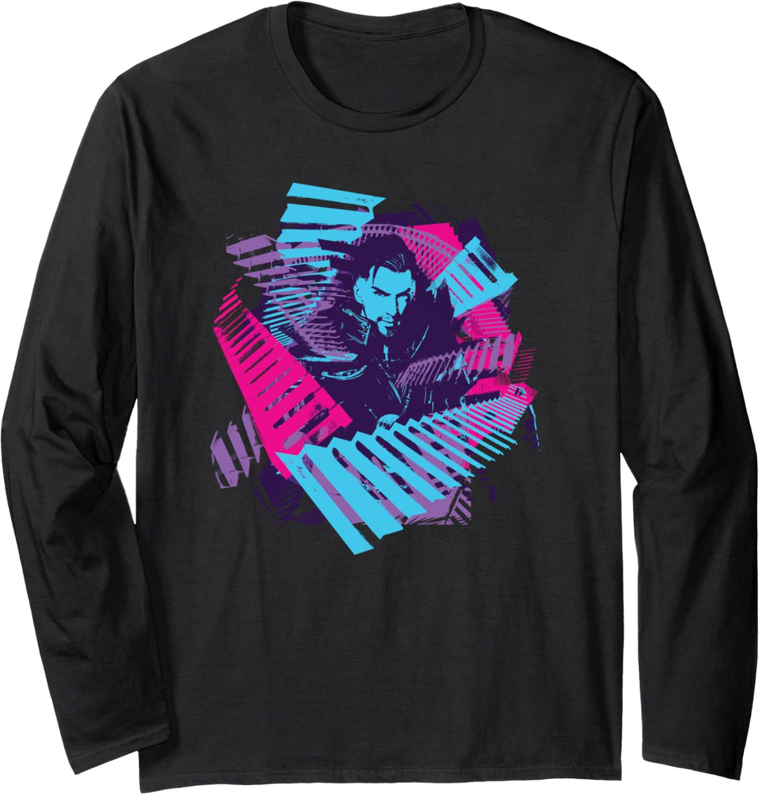 Marvel Doctor Strange Color Pop Langarmshirt