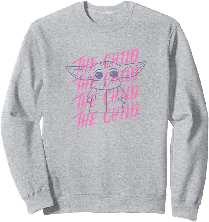 Star Wars The Mandalorian Child Overlap Sweatshirt