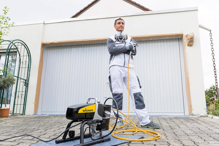 WAGNER Kolbenpumpe ProSpray 3.20 – für Airless-Einsteiger-Max, Fördermenge 2,0 l-min, HD-Schlauch DN