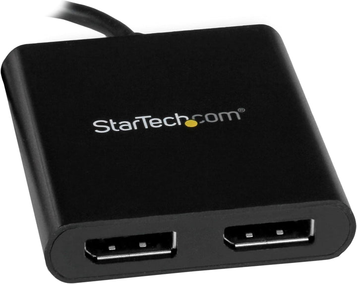StarTech.com USB-C auf Dual DisplayPort 1.2 Adapter, USB-C Multi-Monitor MST Hub, Dual 4K 30Hz/1080p
