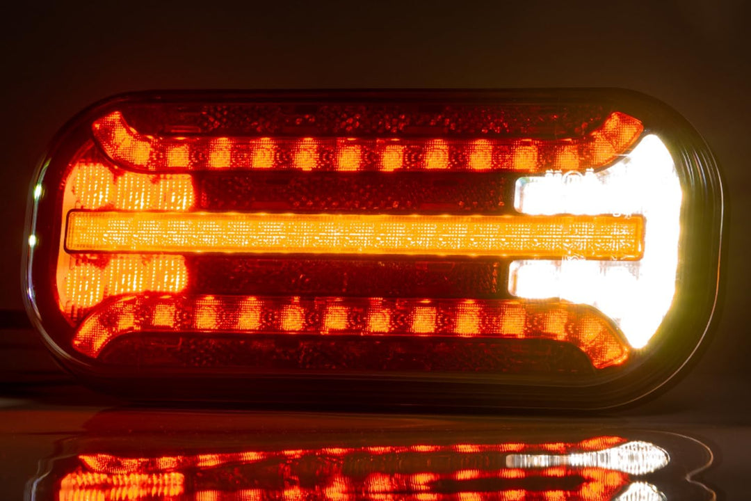 Fristom FT-230 LED-Rückleuchte rechts 12V/24V 5-pol. Bajonett, KZL RFS PKW-Anhänger LKW Rücklicht