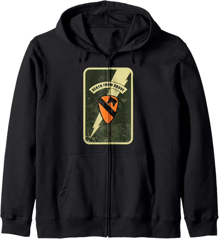 Air Cav Vietnam Kapuzenjacke