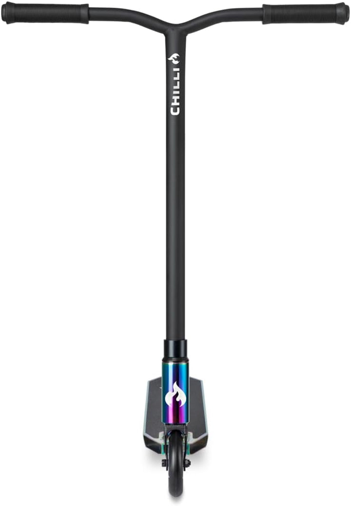 Chilli Pro | All Star Rocky Scooter | Premium Stunt Scooter für Anfänger bis Fortgeschrittene Chrome