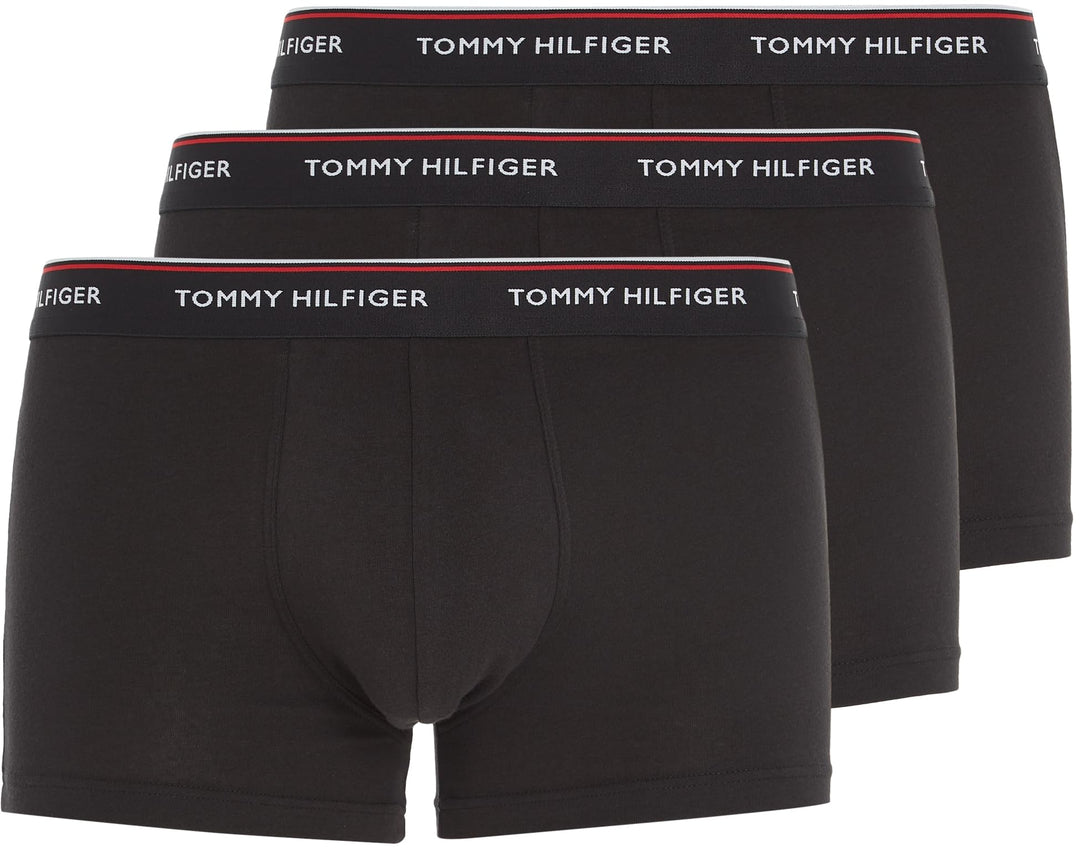 Tommy Hilfiger Herren Boxershorts (3er Pack) M Schwarz (Black), M Schwarz (Black)