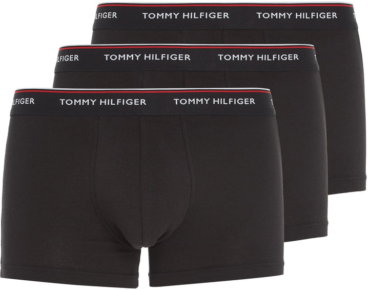 Tommy Hilfiger Herren Boxershorts (3er Pack) M Schwarz (Black), M Schwarz (Black)