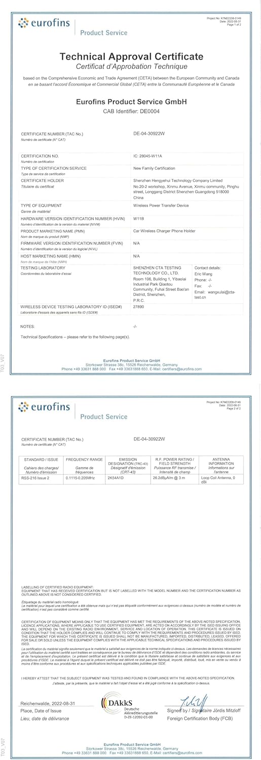 MAGJIEYX für MagSafe Autohalterung Ladegerät, 15W Magnet Auto Handyhalter mit Ladefunktion für iPhon