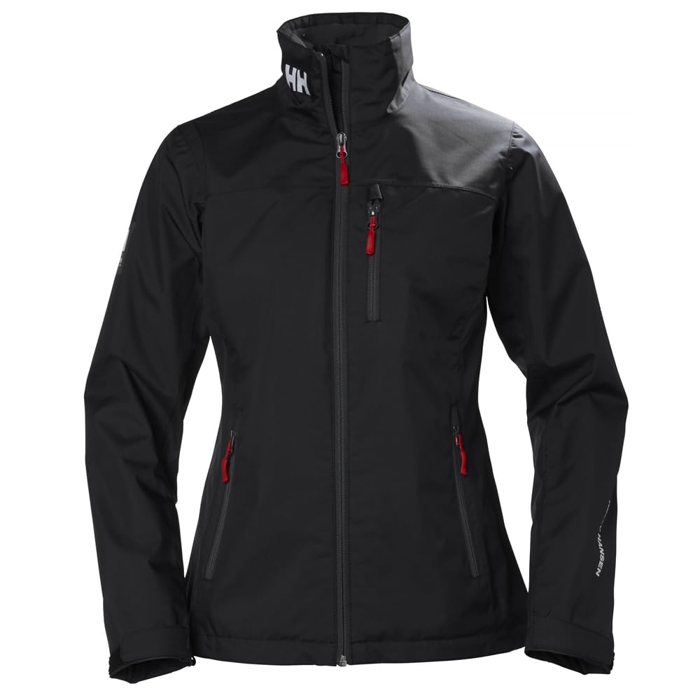 Helly Hansen Damen Crew Jacke L Schwarz, L Schwarz