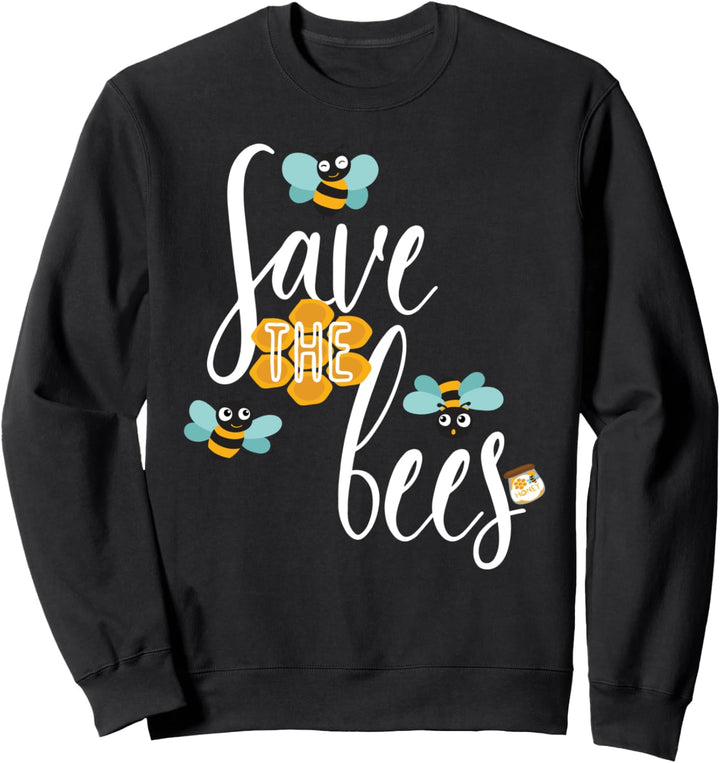 Save The Bees Imker Earth Day Motto Biene Rettet die Bienen Sweatshirt