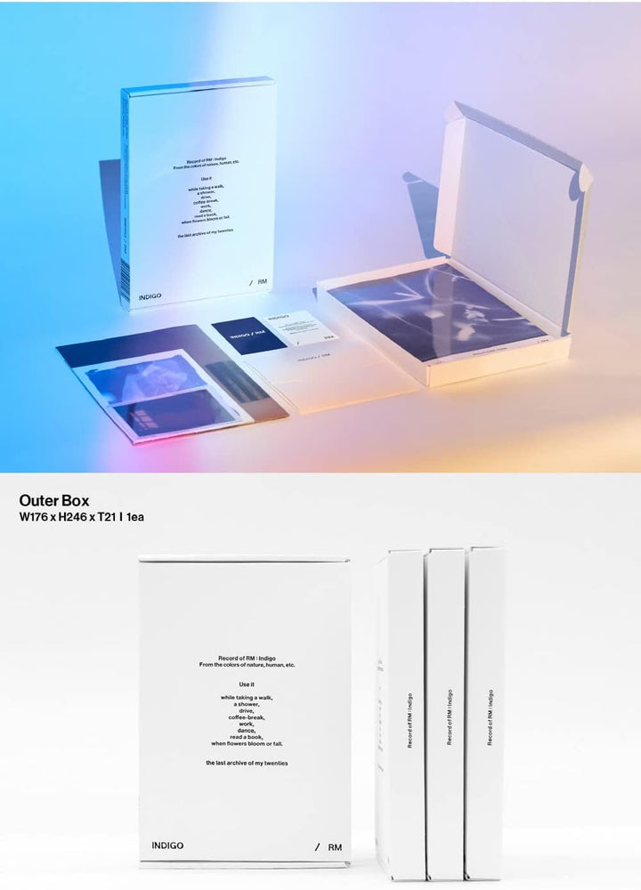 RM BTS - Indigo [Book Edition] Album+Gift Photocards