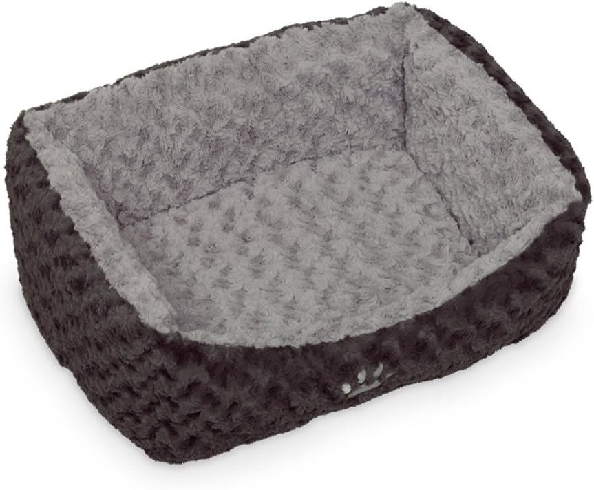 Nobby Komfortbett "SEOLI" dunkelgrau / hellgrau L x B x H: 60 x 48 x 19 cm, 60 x 48 x 19 cm