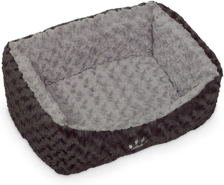Nobby Komfortbett "SEOLI" dunkelgrau / hellgrau L x B x H: 60 x 48 x 19 cm, 60 x 48 x 19 cm