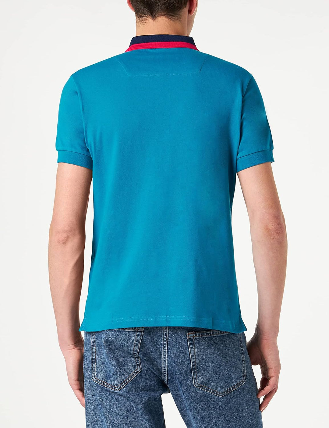 Replay Herren Poloshirt Kurzarm aus Baumwolle XL Petrol 182, XL Petrol 182
