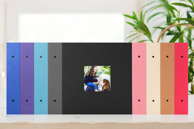 Lanpn Fotoalbum 10x15 1000, Extra Grosses XXL Leinen Einstecken Einsteckalbum für Hoch und Querforma