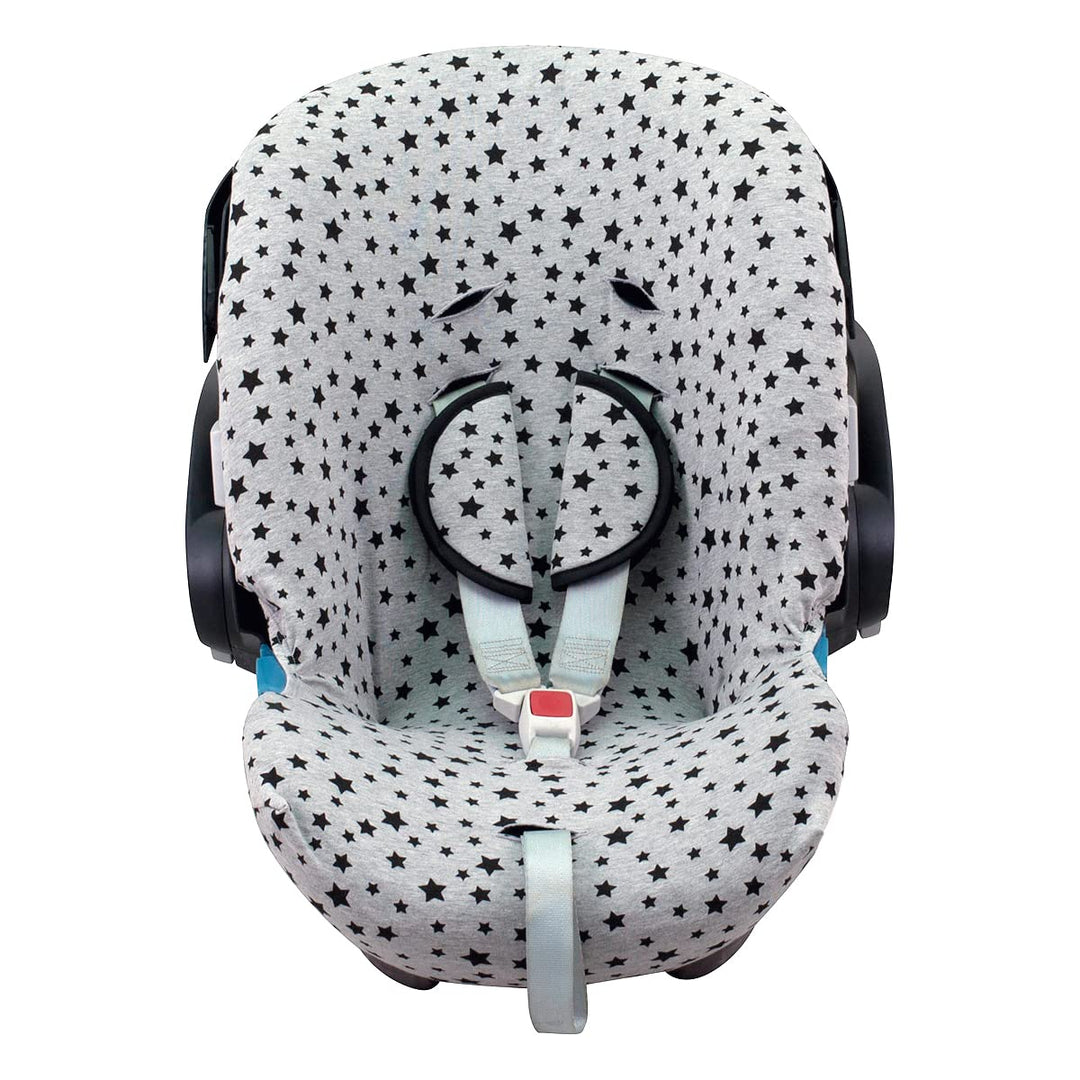 JYOKO KIDS Bezug für Autositz kompatibel mit Cybex Aton Cloud- Q-M-2-4-5, aus Baumwolle (Aton 2, Bla