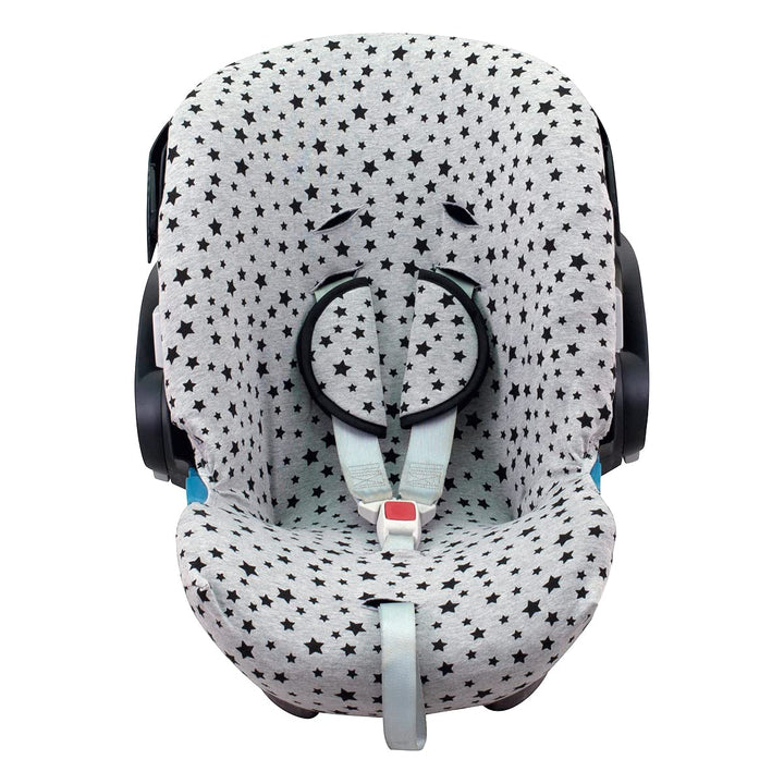 JYOKO KIDS Bezug für Autositz kompatibel mit Cybex Aton Cloud- Q-M-2-4-5, aus Baumwolle (Aton 2, Bla
