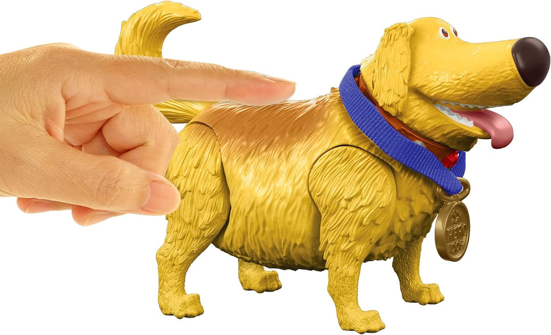 Disney Pixar Interactables Dug Sprechende Actionfigur Spielzeug, beweglicher Hunde-Filmcharakter, in