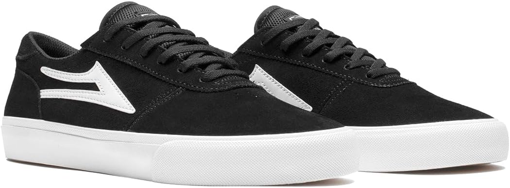 Lakai Limited Footwear Mens Manchester Skate-Schuh 44.5 EU Schwarzes Wildleder, 44.5 EU Schwarzes Wi