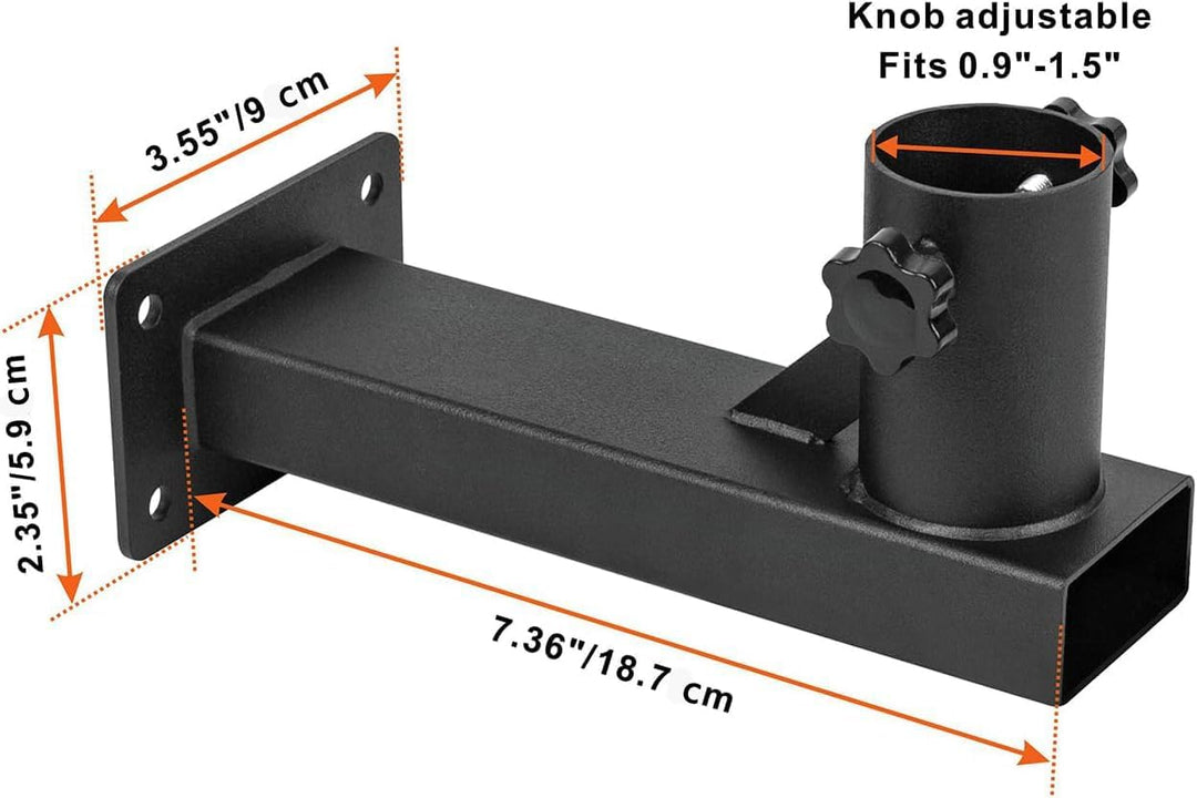L Shaped Wall Bracket Mount, Satellite Dish Wall Mounting Bracket, Antenna Bracket Mount, Small Comp