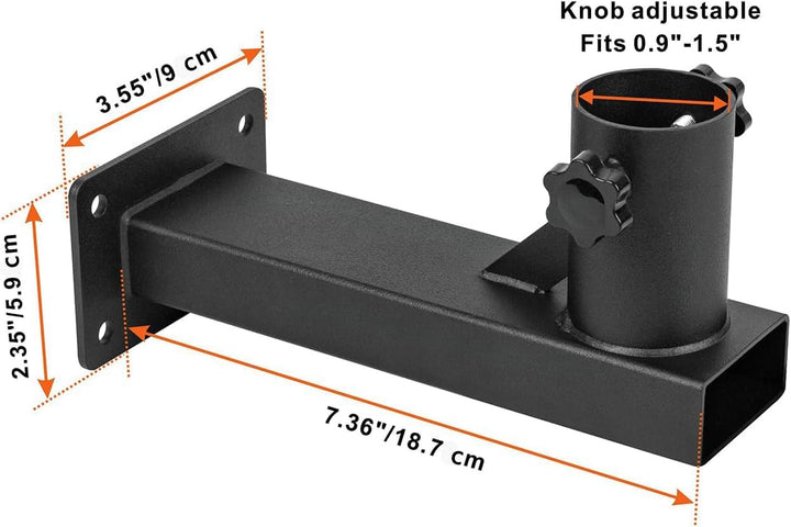 L Shaped Wall Bracket Mount, Satellite Dish Wall Mounting Bracket, Antenna Bracket Mount, Small Comp