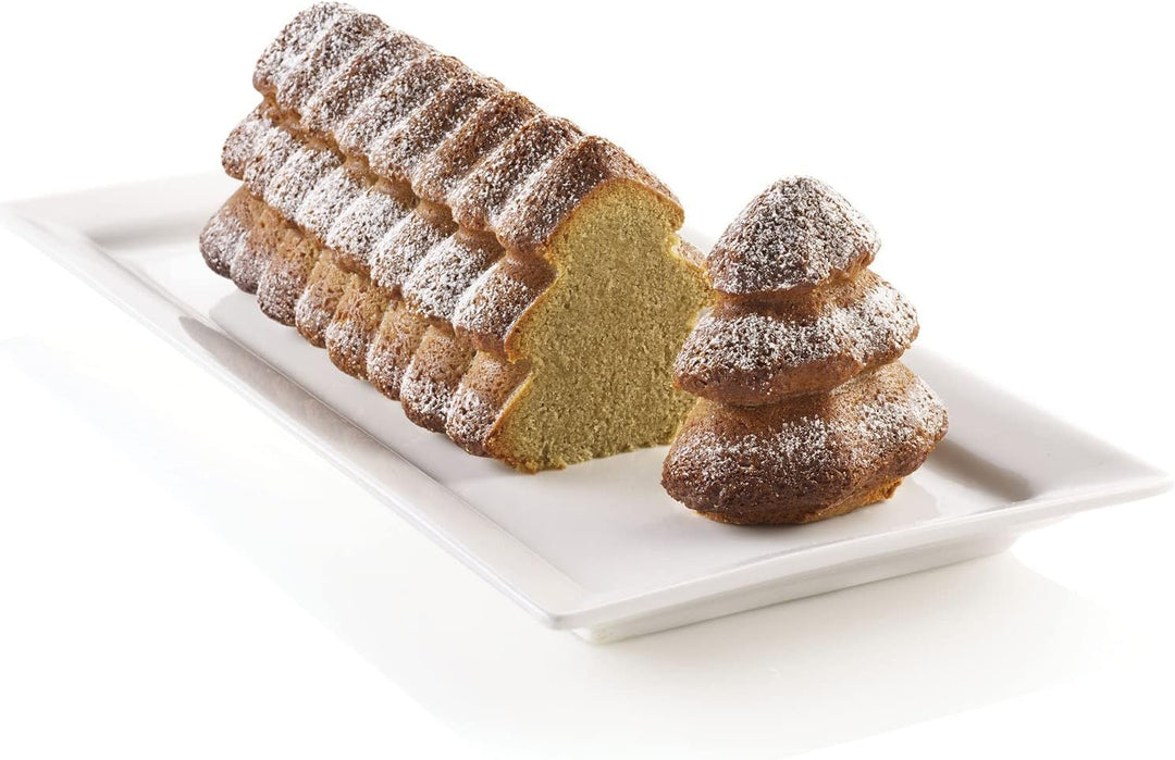 Silikomart - BÛCHE SAPIN SILIKON-FORM 250X89 H 87 MM
