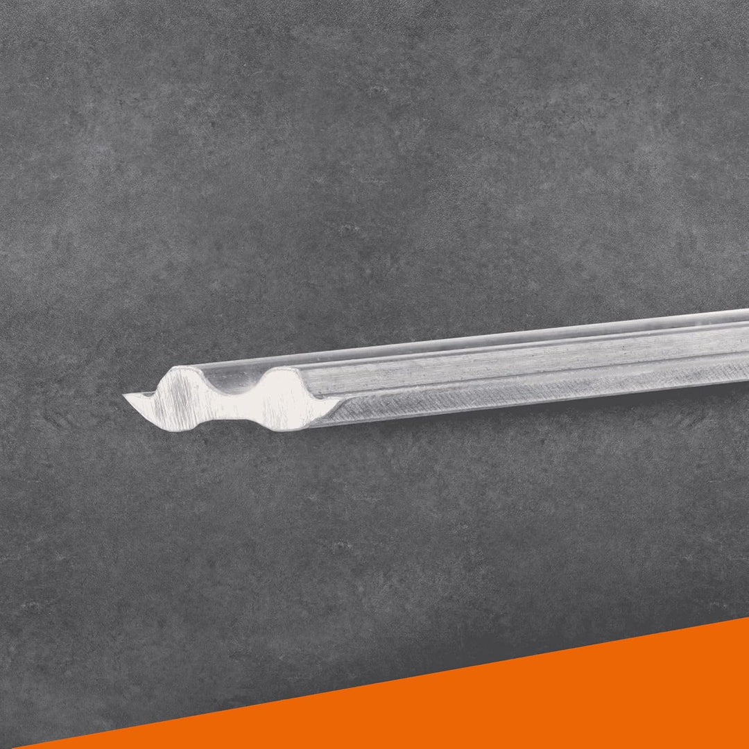 Tersa Hobelmesser | 410 mm | HSS 6% M2 | 3 Stück | für Hartholz und Weichholz gut geeignet | Systemh