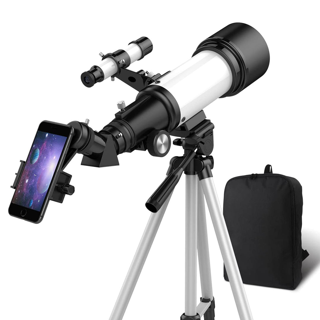 OYS Teleskop, Teleskop für Erwachsene und Kinder,70 mm Blende 400 mm Refraktor-Teleskop für Astronom