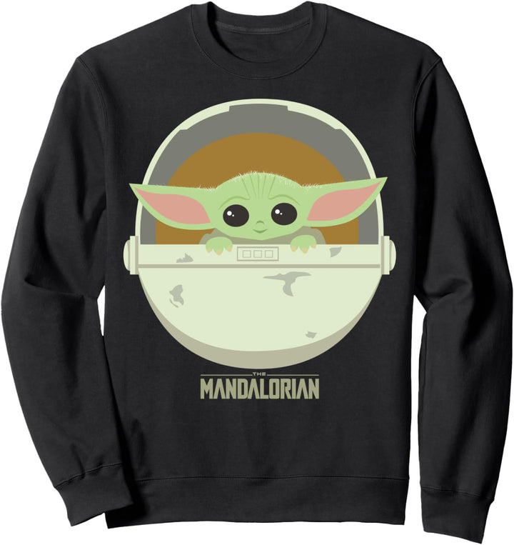 Star Wars The Mandalorian The Child Bassinet Cute Cartoon Sweatshirt