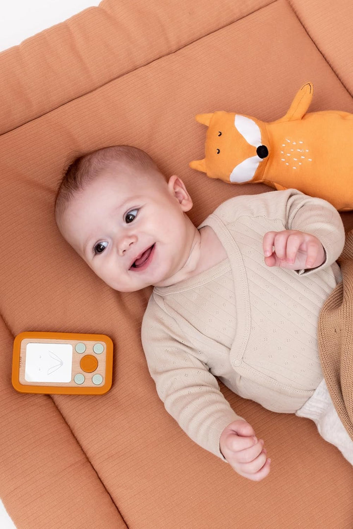 Trixie Babyphone aus Holz aus Silikon – Mr. Fox