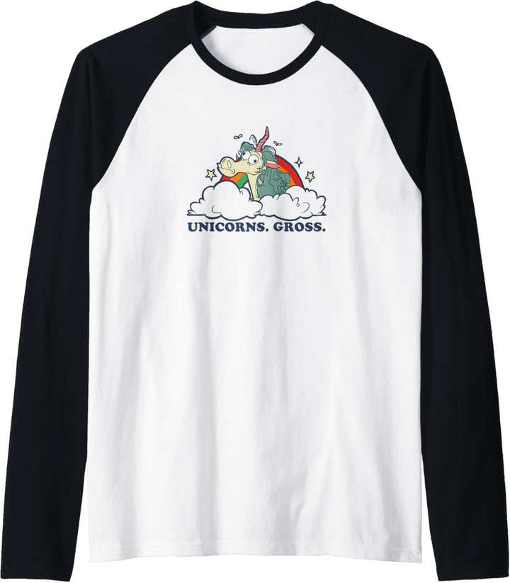 Disney Pixar Onward Einhörner eklig Raglan