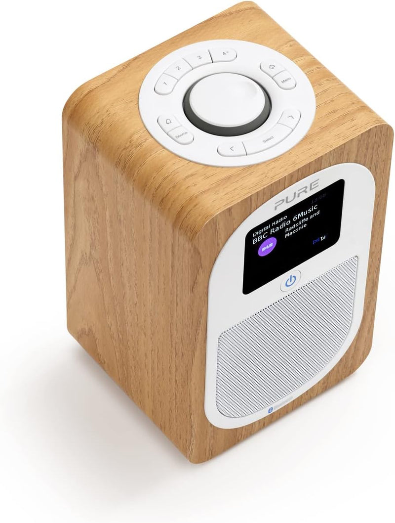 Pure Evoke H3 Digitalradio (DAB/DAB+/UKW/FM Radio, Bluetooth, Sleep-Timer, Weckfunktion, Countdown-T