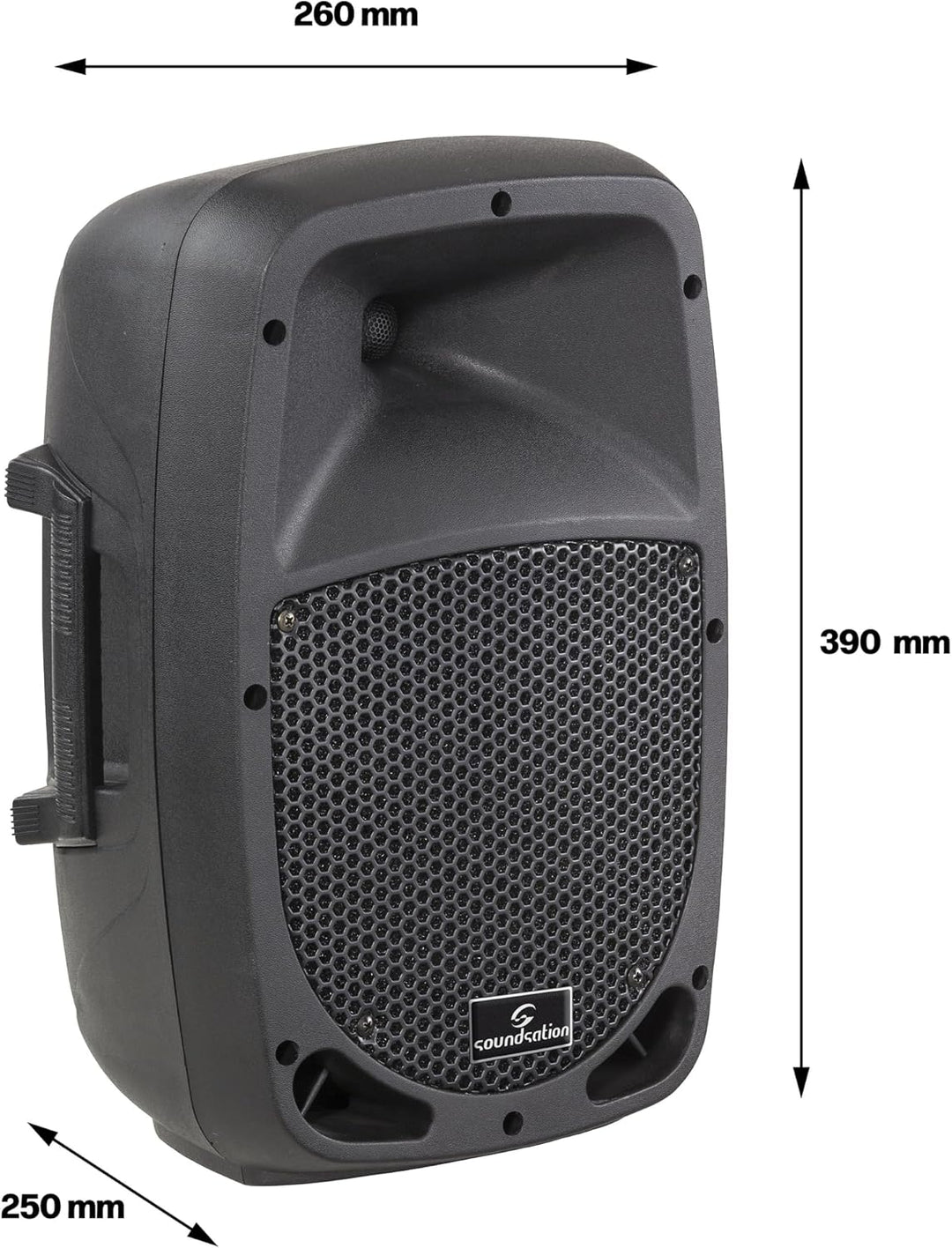SOUNDSATION Go-Sound 2-Wege-Lautsprecher (300 W)