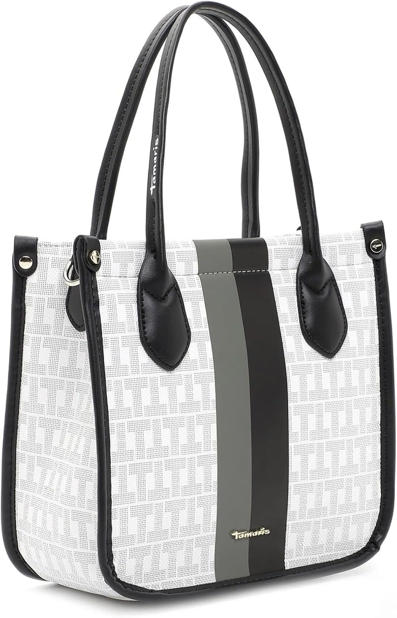 Tamaris Shopper Liz 32323 Damen Handtaschen Print Einheitsgrösse Black 100, Einheitsgrösse Black 100