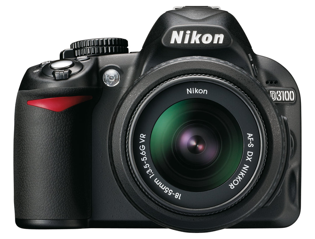Nikon D3100 SLR-Digitalkamera (14 Megapixel, Live View, Full-HD-Videofunktion) Kit inkl. AF-S DX 18-