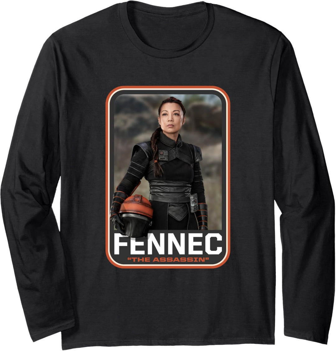 Star Wars The Mandalorian The Assassin Fennec Shand Langarmshirt