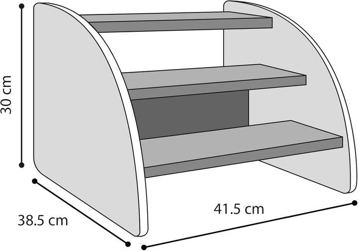 HUNDETREPPE KARPI GRAU 41,5x38,5x30CM