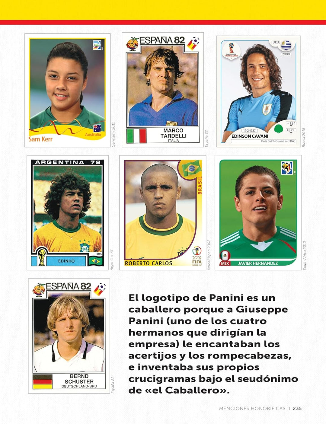 Leyendas del fútbol: Los mejores cromos de fútbol del mundo, Gebundenes Buch