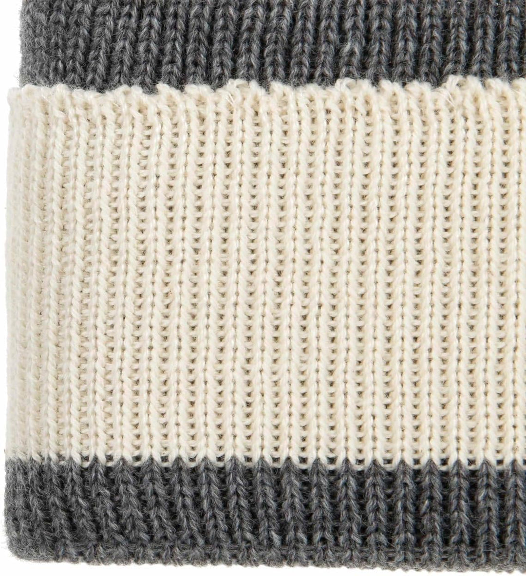LIERYS Mono Stirnband Damen/Herren 8 cm breit - Made in Germany - dreilagiges Strickband gefüttert m
