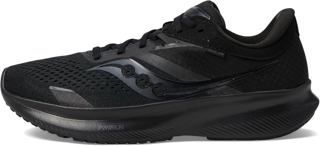 Saucony Herren Ride 16 Sneaker 40 EU Schwarz, 40 EU Schwarz