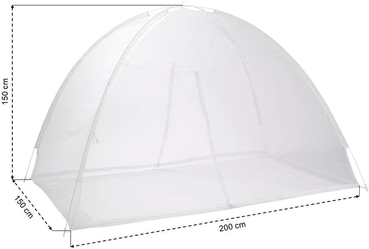 Moskitonetz mit Kuppel "Popup" für das Bett 200 x 125, 200 x 125