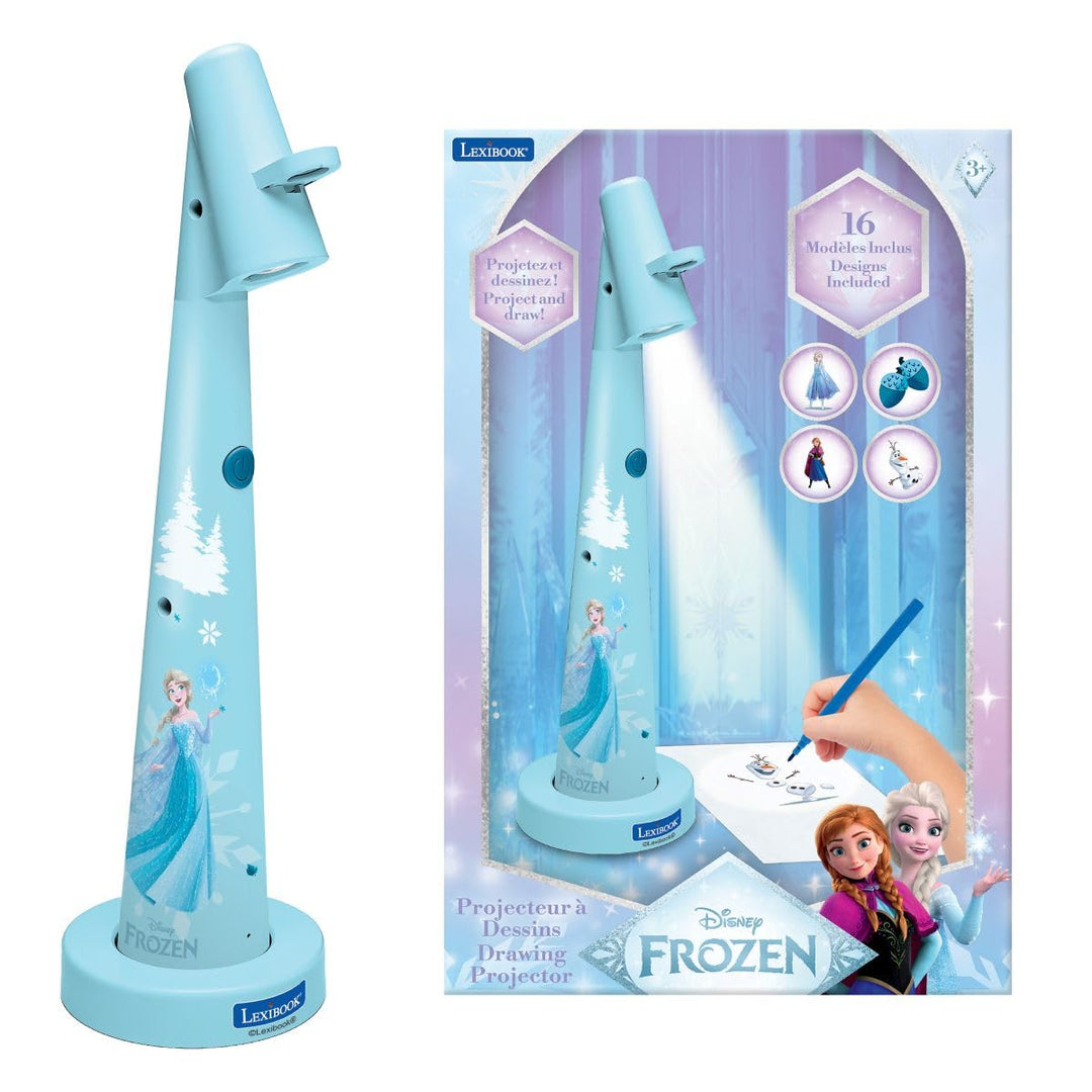 Lexibook, Disney Die Eiskönigin, Zeichenprojektor, Blau Weiss, CRP10FZ, Die Eiskönigin