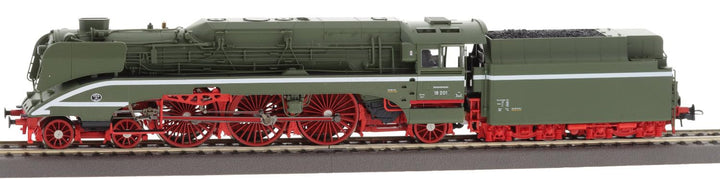 Roco 7100006 H0 Schnellfahr-Dampflok 18 201 mit Kohlefeuerung der DR