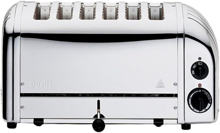 DUALIT Vario Toaster - 6 Scheiben Toaster poliert