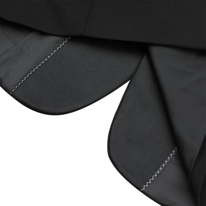 YOUTHUP Sakko Herren Slim Fit Schalkragen Anzugjacke 1 Knopf Tuxedo Jacke für Hochzeit Freizeit XXL