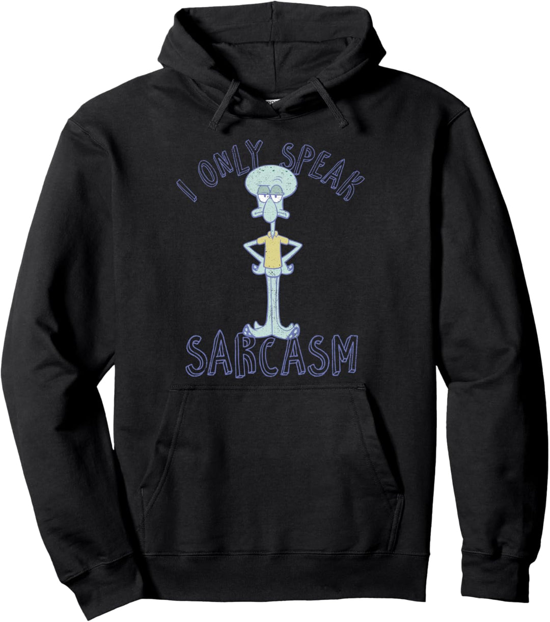 SpongeBob SquarePants Squidward Sarcasm Pullover Hoodie